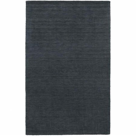 Sphinx By Oriental Weavers Oriental Weavers Aniston 27106 5x8 Rectangle - Navy/ Navy-100% Wool A27106152244ST